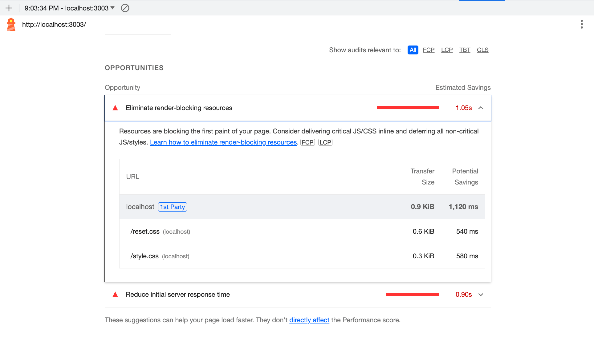 Lighthouse opportunities and suggestions